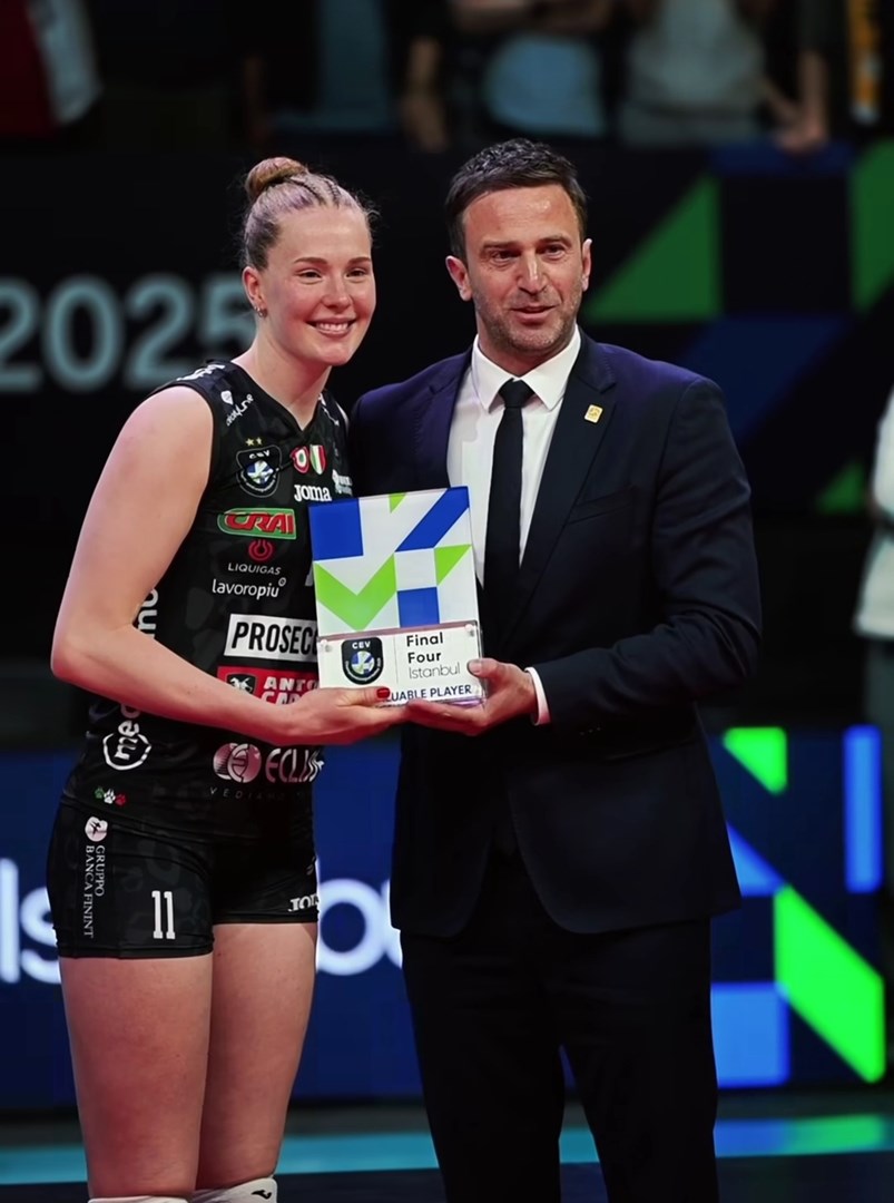 Isabelle Haak sul tetto d' Europa !!!